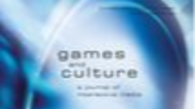 Games and Culture审稿快的scci期刊